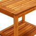 Table basse 50x35x45 cm Bois d'acacia solide - Photo n°6