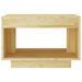 Table basse 50x50x33,5 cm Bois de pin massif - Photo n°5