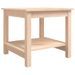 Table basse 50x50x45 cm Bois massif de pin - Photo n°2