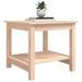 Table basse 50x50x45 cm Bois massif de pin - Photo n°4