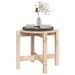 Table basse Ø 52,5x45 cm Bois massif de pin - Photo n°4