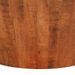 Table basse Ø 52x30 cm bois de manguier brut massif - Photo n°5