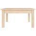 Table basse 55x55x30 cm Bois massif de pin - Photo n°4