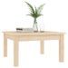 Table basse 55x55x30 cm Bois massif de pin - Photo n°6