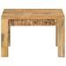 Table basse 55x55x35 cm Bois de manguier massif - Photo n°3