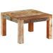 Table basse 55x55x35 cm Bois de récupération massif - Photo n°1