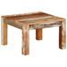 Table basse 55x55x35 cm Bois de récupération massif - Photo n°9