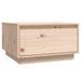 Table basse 55x56x32 cm Bois massif de pin - Photo n°2