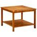 Table basse 60x60x45 cm Bois d'acacia solide - Photo n°1