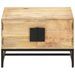 Table basse 67x67x45 cm Bois de manguier massif - Photo n°2