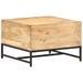 Table basse 67x67x45 cm Bois de manguier massif - Photo n°4