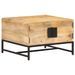 Table basse 67x67x45 cm Bois de manguier massif - Photo n°10