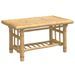 Table basse 70x45x36 cm bambou - Photo n°2