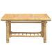 Table basse 70x45x36 cm bambou - Photo n°3