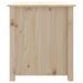 Table basse 71x49x55 cm Bois massif de pin - Photo n°8