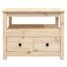 Table basse 71x49x55 cm Bois massif de pin - Photo n°7