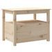 Table basse 71x49x55 cm Bois massif de pin - Photo n°10