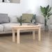 Table basse 80x40x35 cm Bois massif de pin - Photo n°1