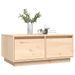 Table basse 80x50x35 cm Bois massif de pin - Photo n°4