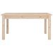 Table basse 80x50x40 cm Bois massif de pin - Photo n°3