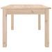 Table basse 80x50x40 cm Bois massif de pin - Photo n°4