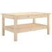 Table basse 80x50x40 cm Bois massif de pin - Photo n°2