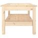 Table basse 80x50x40 cm Bois massif de pin - Photo n°4