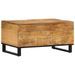 Table basse 80x51x40 cm bois de manguier massif brut - Photo n°4