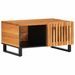 Table basse 80x51x40 cm bois massif d'acacia - Photo n°1