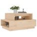 Table basse 80x55x40,5 cm Bois massif de pin - Photo n°4