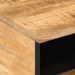 Table basse 80x55x40 cm bois de manguier massif brut - Photo n°7