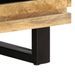 Table basse 80x55x40 cm bois de manguier massif brut - Photo n°9