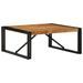 Table basse 80x80x35 cm bois massif acacia - Photo n°1