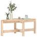 Table basse 87x48x35 cm Bois massif de pin - Photo n°4