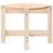 Table basse 87x48x35 cm Bois massif de pin - Photo n°6