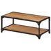 Table basse 90x45x35 cm Bois d'acacia solide - Photo n°1