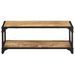 Table basse 90x45x35 cm Bois de manguier massif brut - Photo n°2