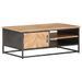 Table basse 90x50x35 cm Bois d'acacia massif - Photo n°1