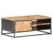 Table basse 90x50x35 cm Bois d'acacia massif - Photo n°8