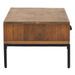 Table basse 90x50x35 cm Bois de pin massif - Photo n°5