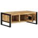 Table basse 90x50x36 cm bois de manguier massif brut - Photo n°4