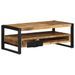 Table basse 90x50x36 cm bois de manguier massif brut - Photo n°3