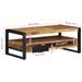 Table basse 90x50x36 cm bois de manguier massif brut - Photo n°12