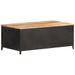 Table basse 90x50x37 cm Bois massif de manguier brut - Photo n°5