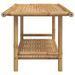 Table basse 90x50x45 cm bambou - Photo n°4