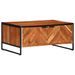 Table basse 90x55x40 cm bois massif d'acacia - Photo n°1