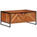 Table basse 90x55x40 cm bois massif d'acacia - Photo n°3