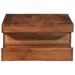 Table basse 90x60x30 cm bois massif d'acacia - Photo n°3