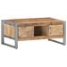 Table basse 95x50x40 cm Bois de manguier brut - Photo n°8