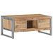 Table basse 95x50x40 cm Bois de manguier brut - Photo n°9